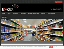 Tablet Screenshot of exdal.es